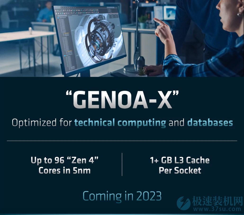 AMD EPYC Genoa-X CPU 曝光：配备 1.25GB 缓存，预计将于年内推出